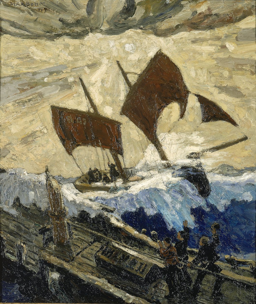 Um incidente no Canal da Mancha de Max Bohm