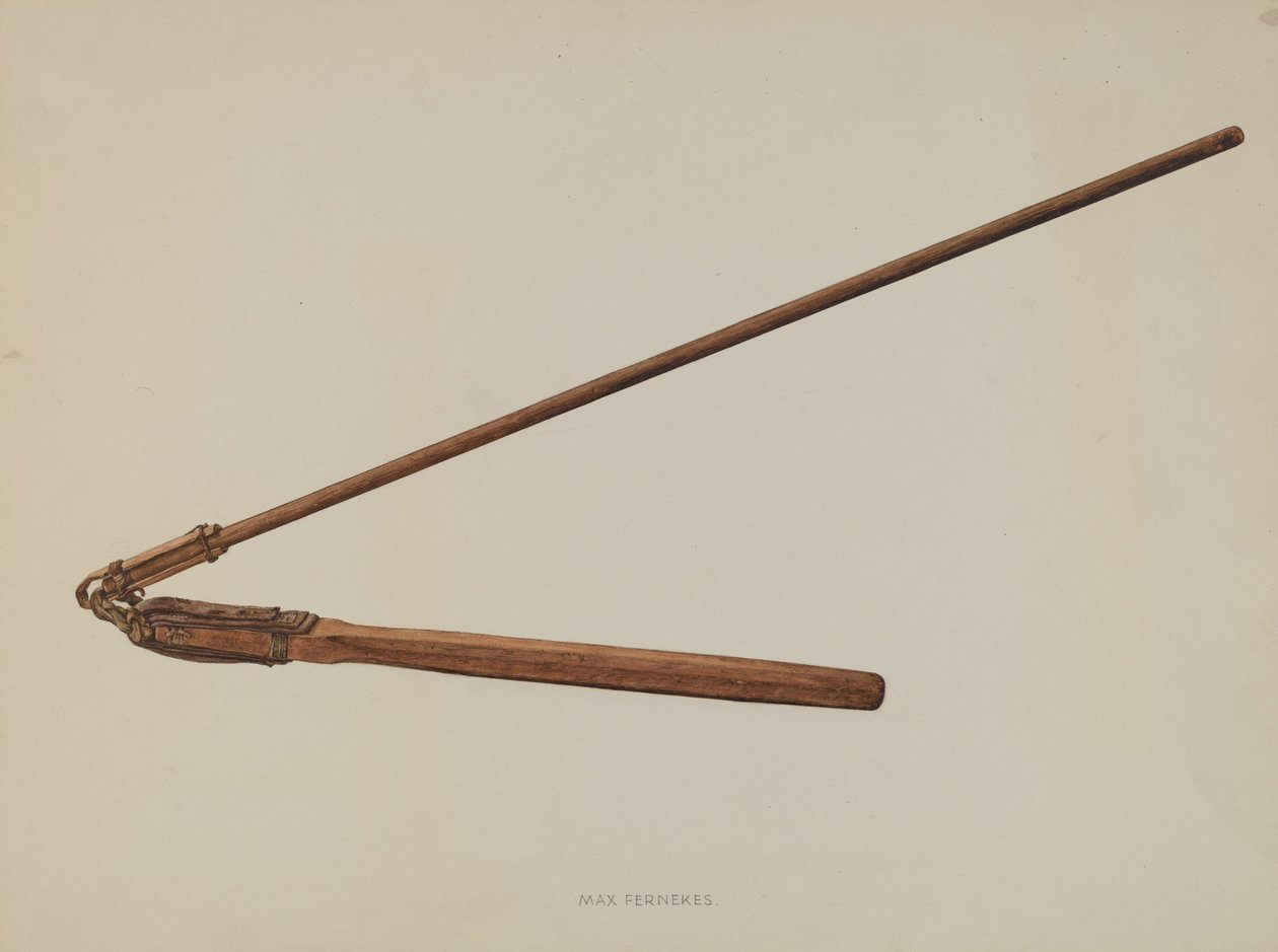 Flail, c. 1938. de Max Fernekes