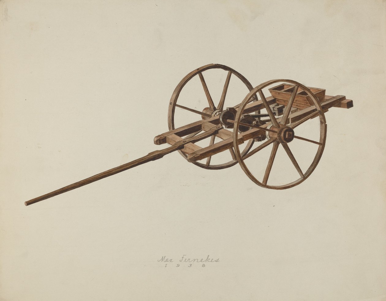 Modelo Plantador de Batatas, 1938. de Max Fernekes