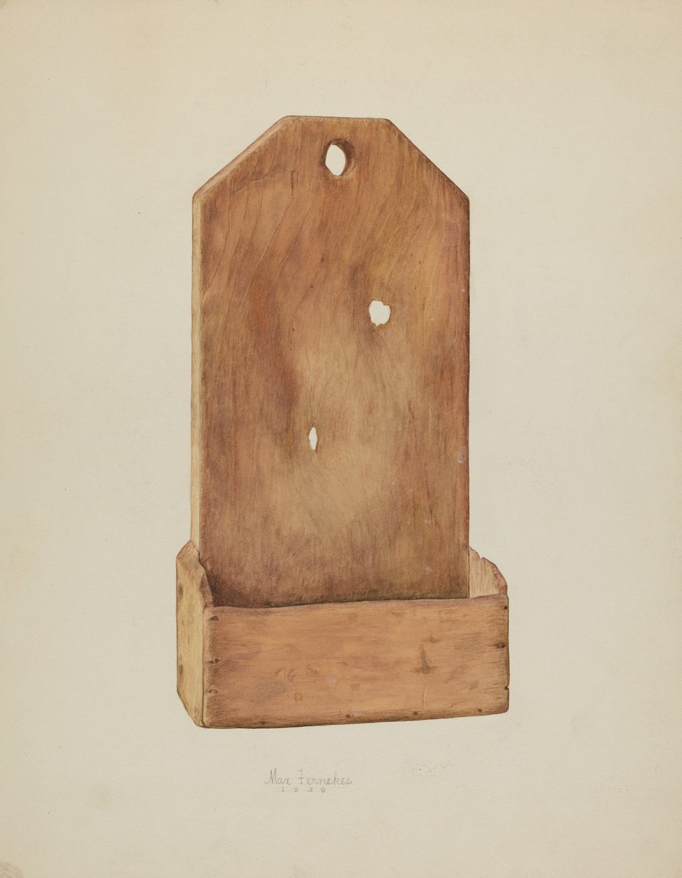 Tábua de limpeza, 1939. de Max Fernekes