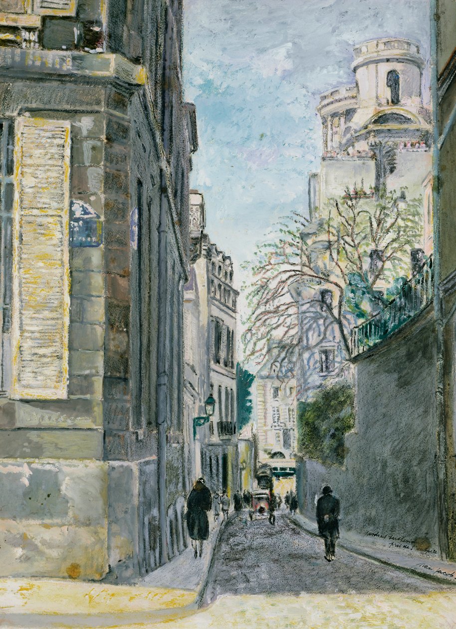 Jardins Suspensos perto de Saint-Sulpice de Max Jacob