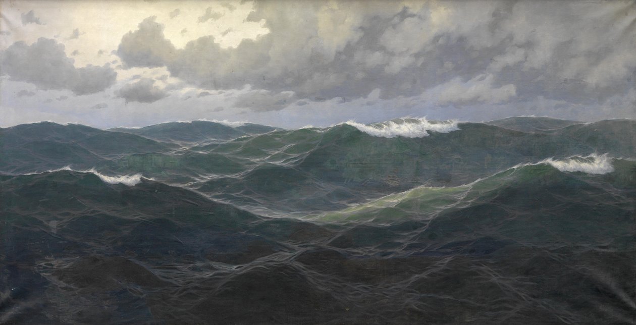 Grande peça marinha de Max Jensen