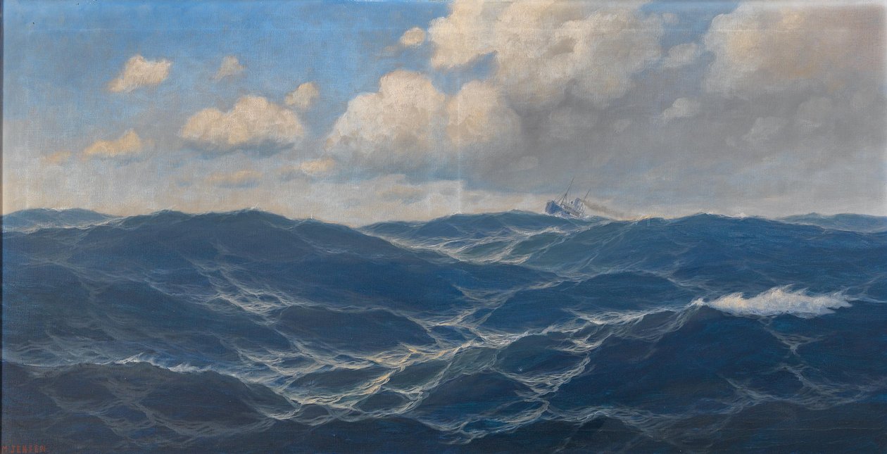Paisagem marítima de Max Jensen