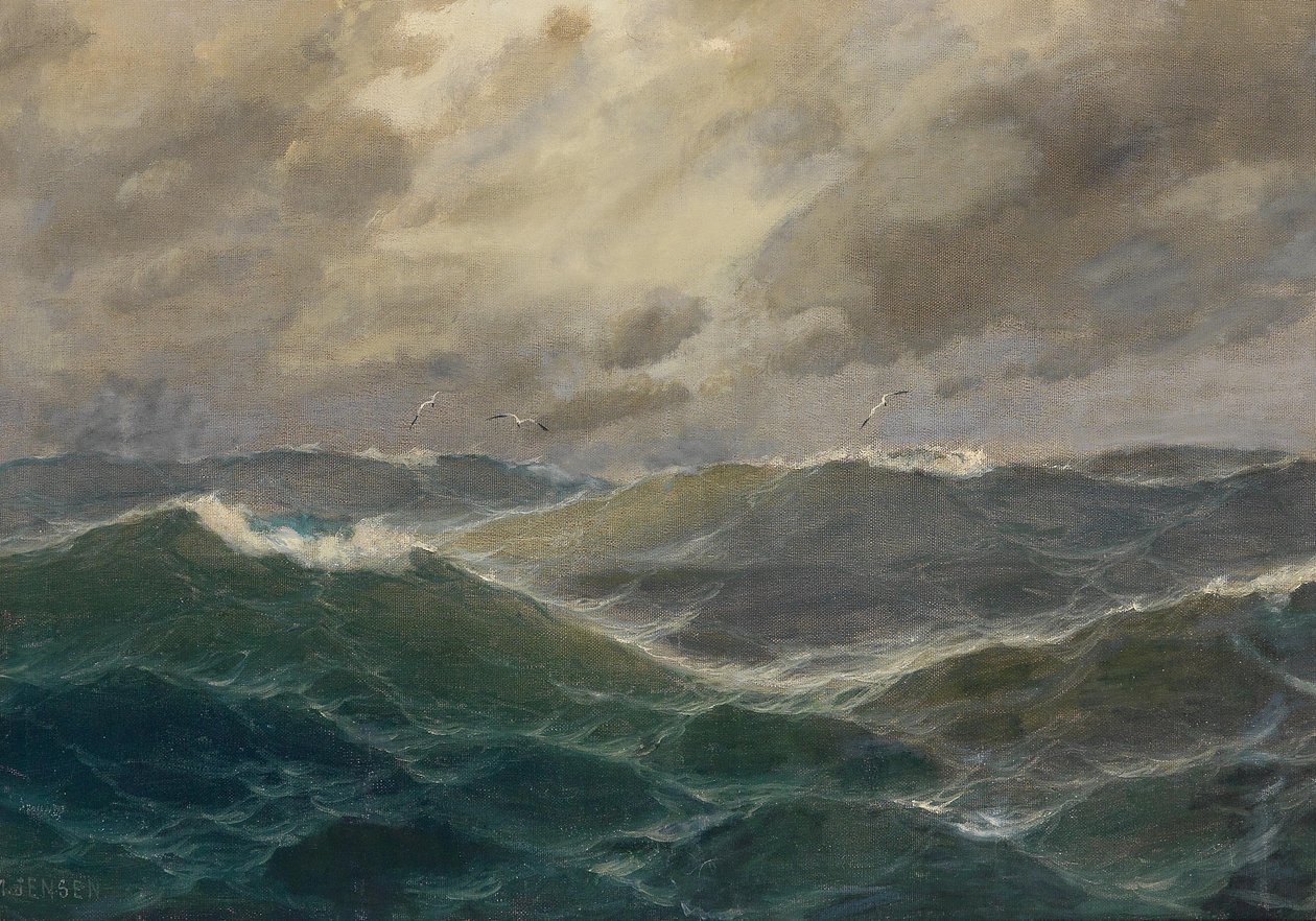 Mares tempestuosos de Max Jensen