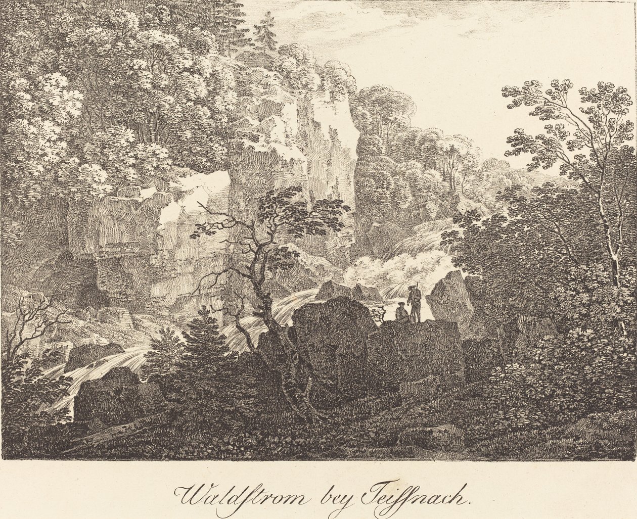 Waldstrom bey Teissnach de Max Joseph Wagenbauer