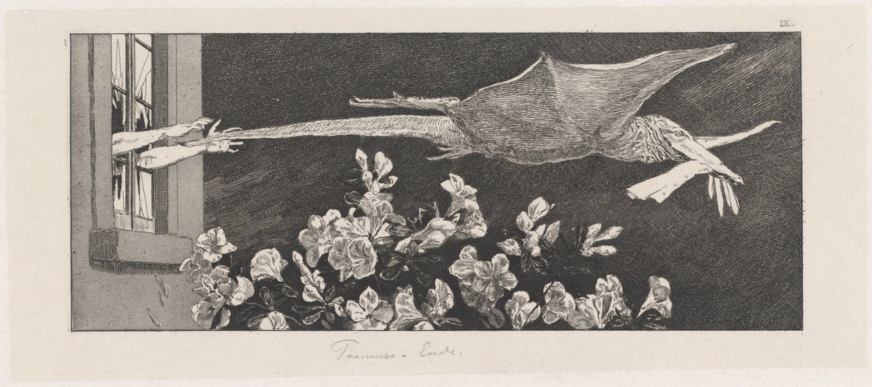 Sequestro de abdução, 18781880. de Max Klinger