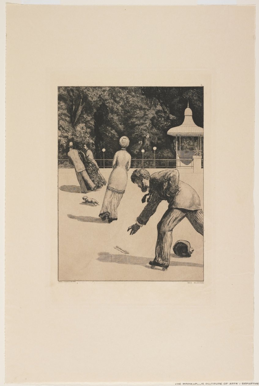 Ação, 1881 de Max Klinger