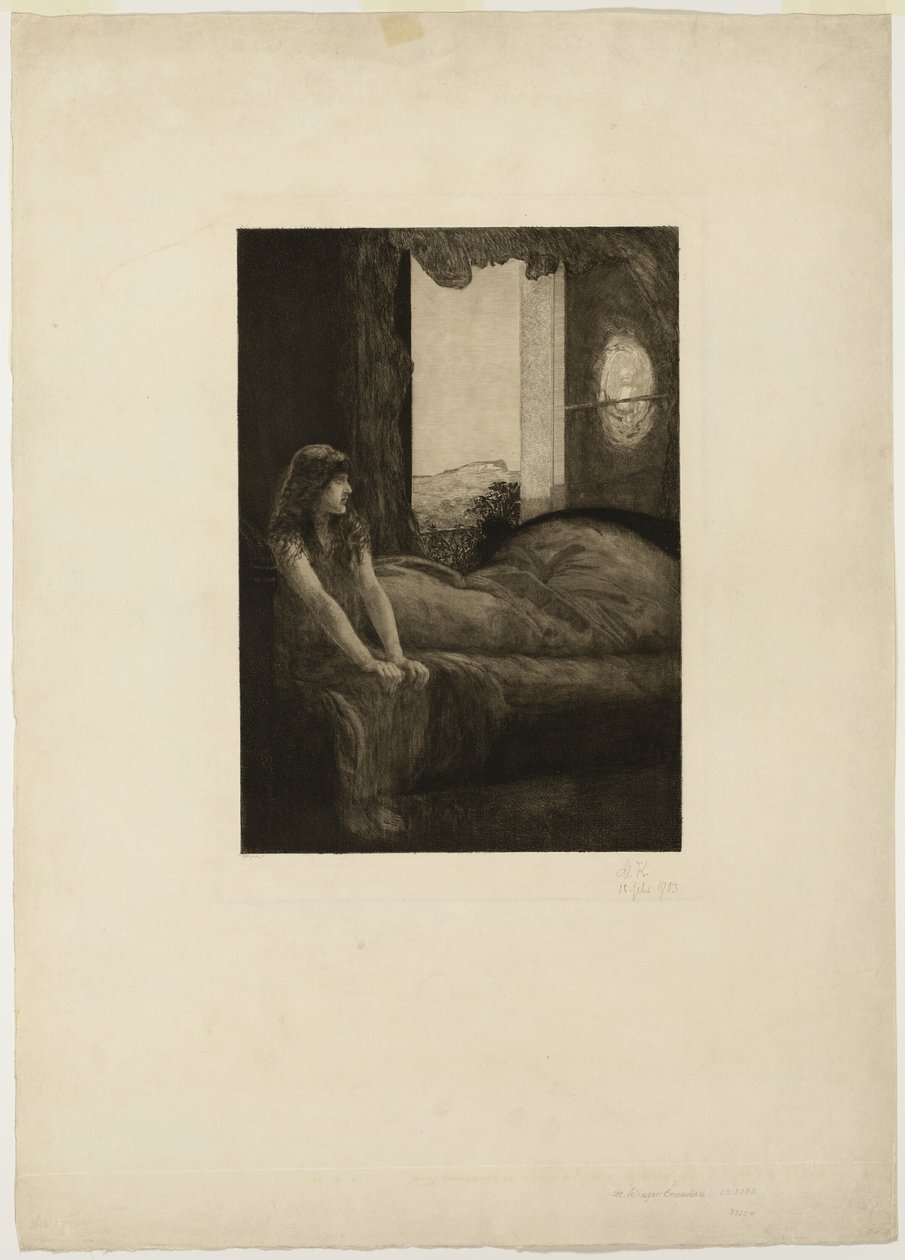 Despertar, prato oito de A Love de Max Klinger