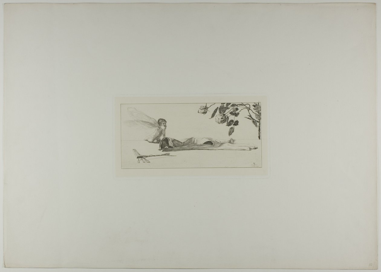 Cupido, prato dez de A Glove de Max Klinger