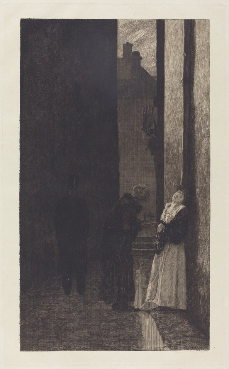Um Passo A Passo A Passo, 1883. de Max Klinger