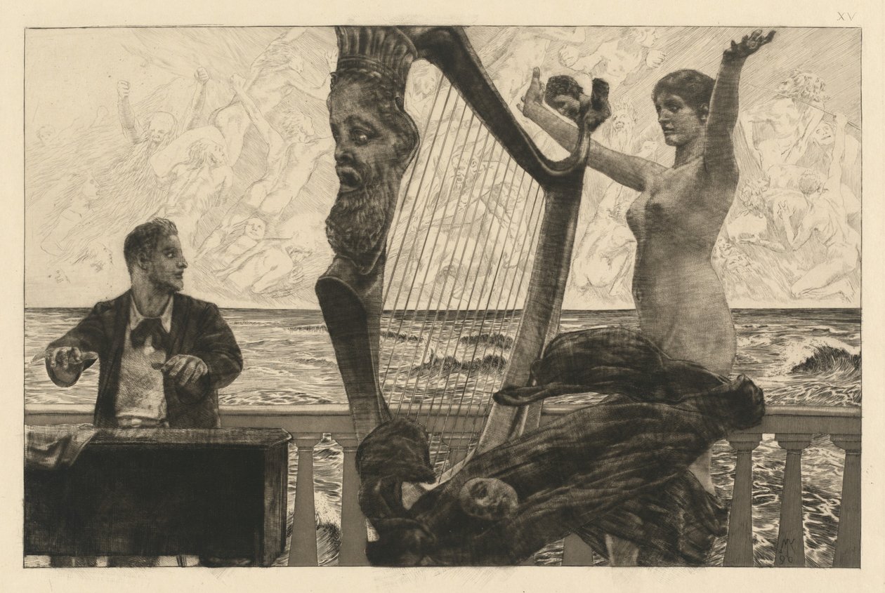Evocação (Evocação) de Max Klinger