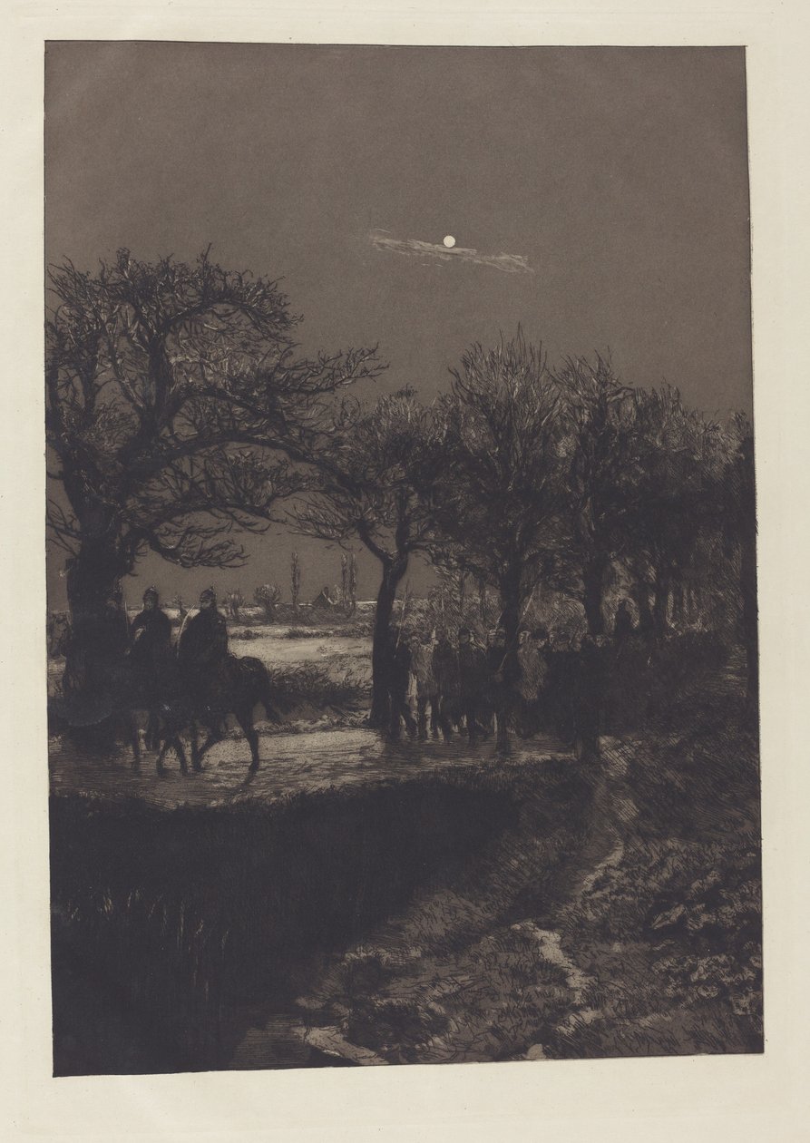 Märztage III Dias de Março III, 1883. de Max Klinger