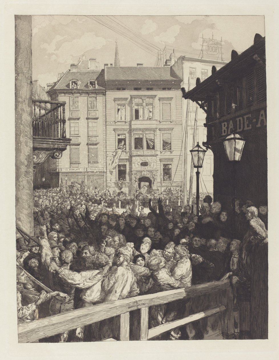 Märztage I (dias de março I) de Max Klinger