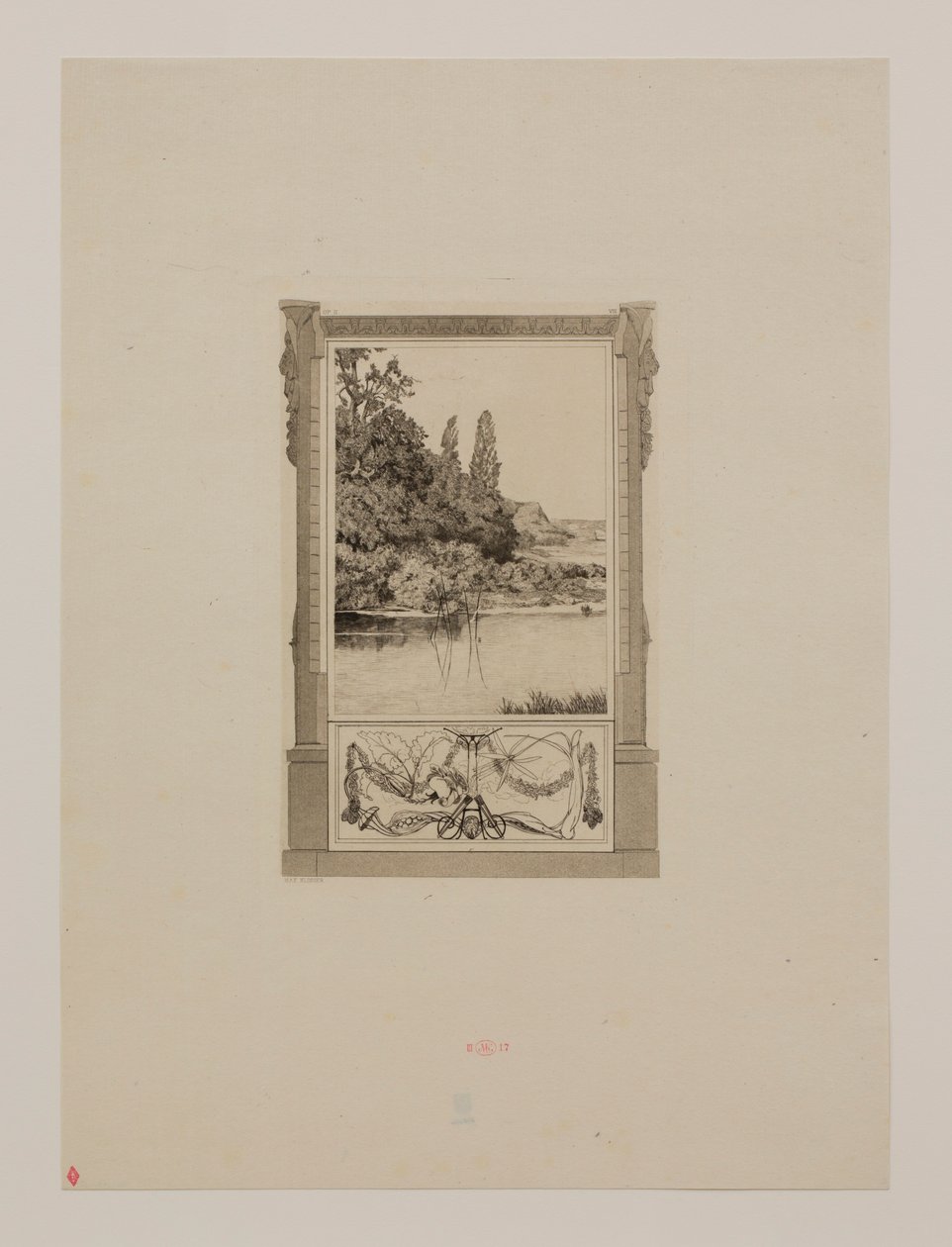 Narciso e Echo II de Max Klinger