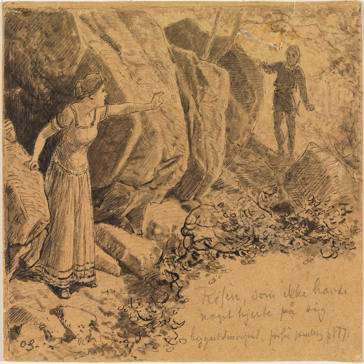 Narciso e Eco I. de Max Klinger
