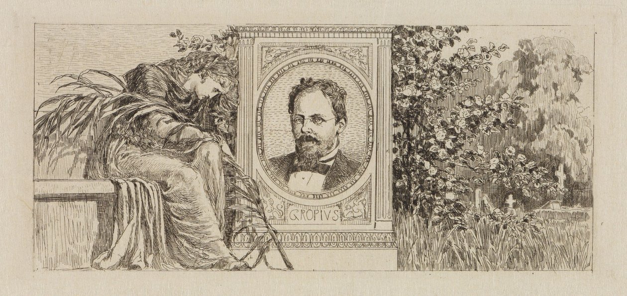 Professor Gropius de Max Klinger