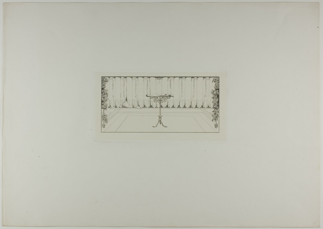 Silêncio, prato oito de A Glove de Max Klinger