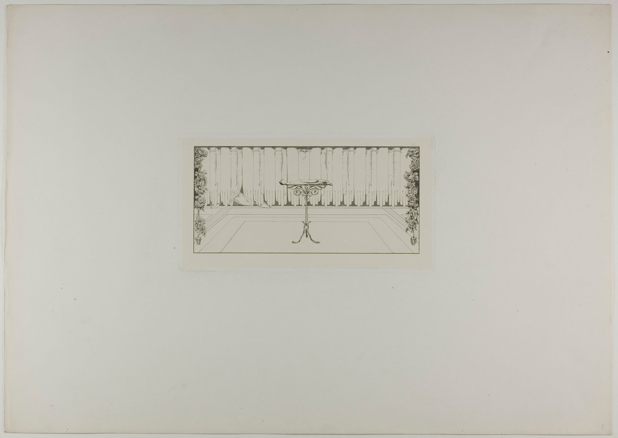 Silêncio, prato oito de A Glove de Max Klinger