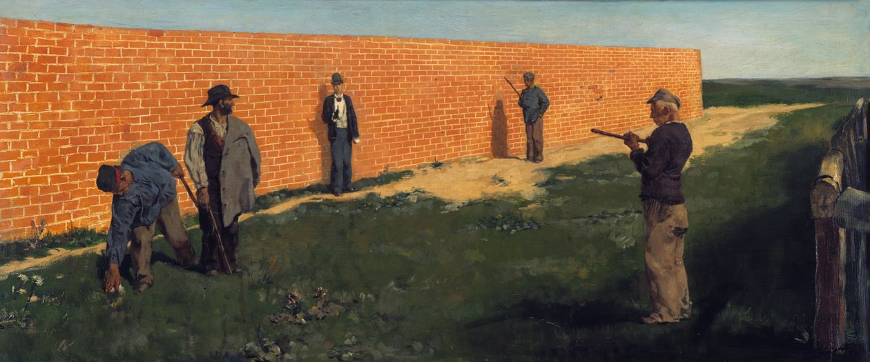 O caminhante, 1878 de Max Klinger