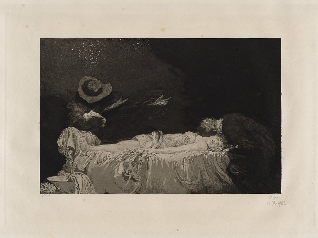 Tod (morte) de Max Klinger