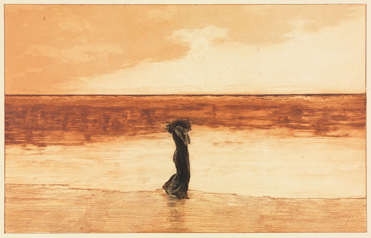 Abandonado (Uma Vida, Opus VIII, folha 5) de Max Klinger