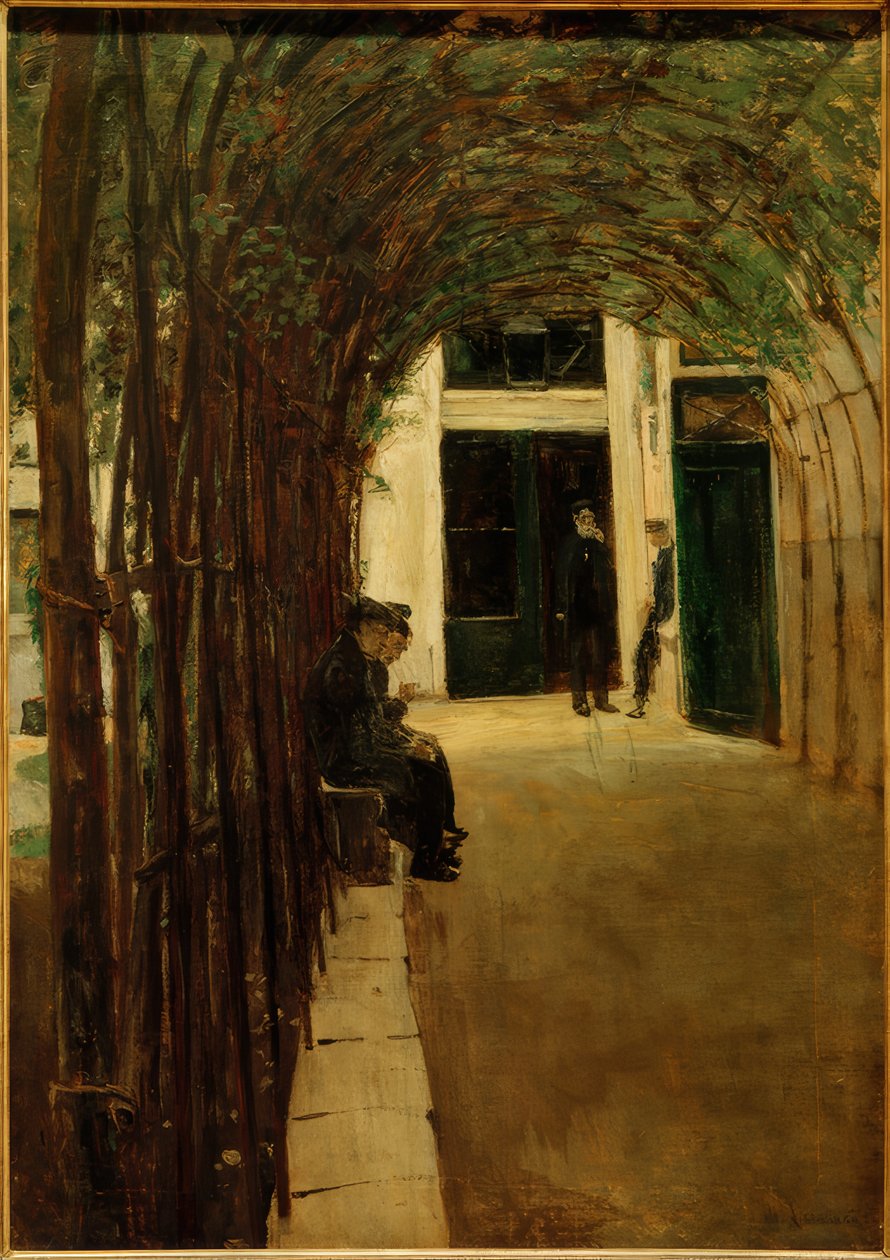 Altmännerhaus em Amsterdã de Max Liebermann