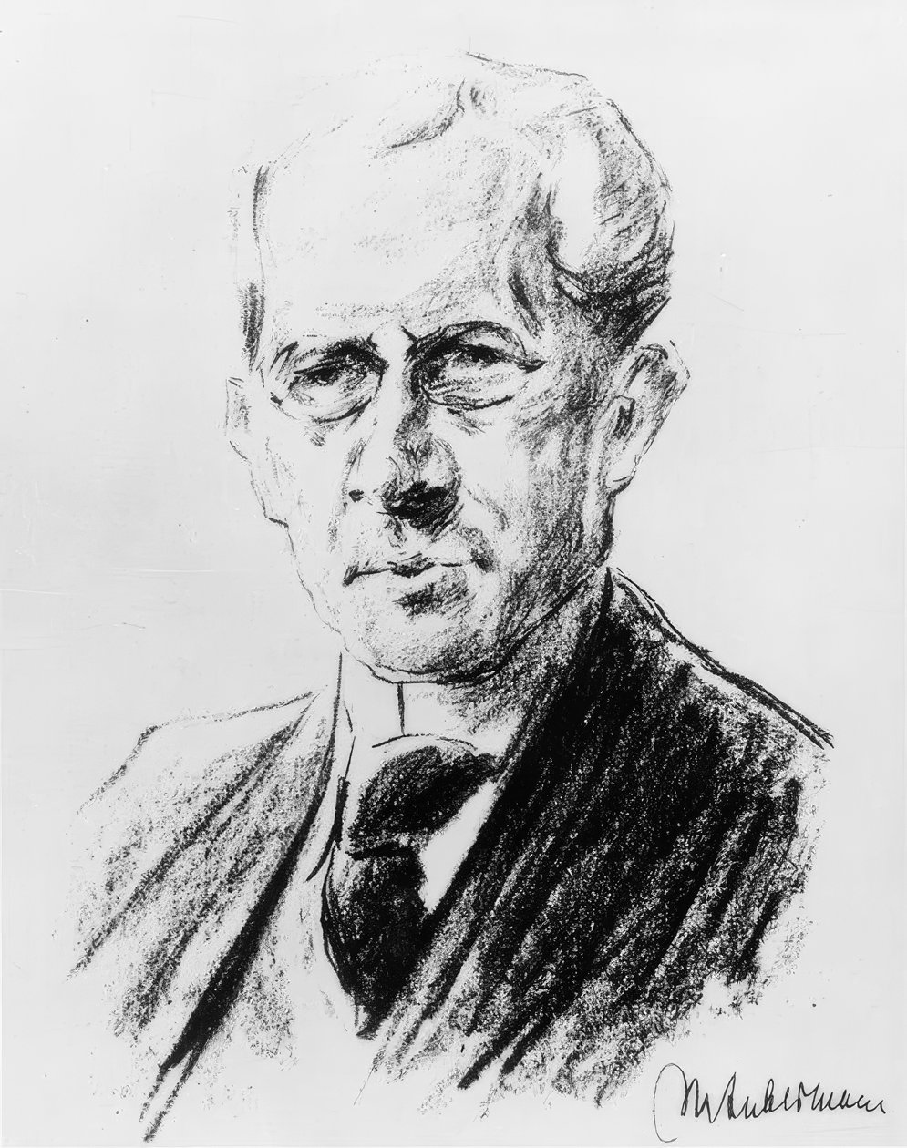 Arno wood - lith Por Max Liebermann de Max Liebermann