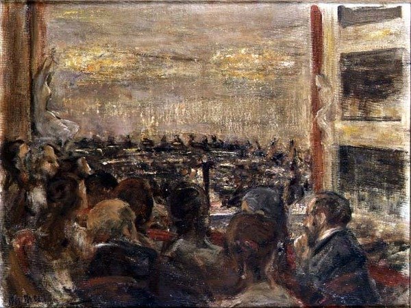 Na Casa da Ópera de Max Liebermann