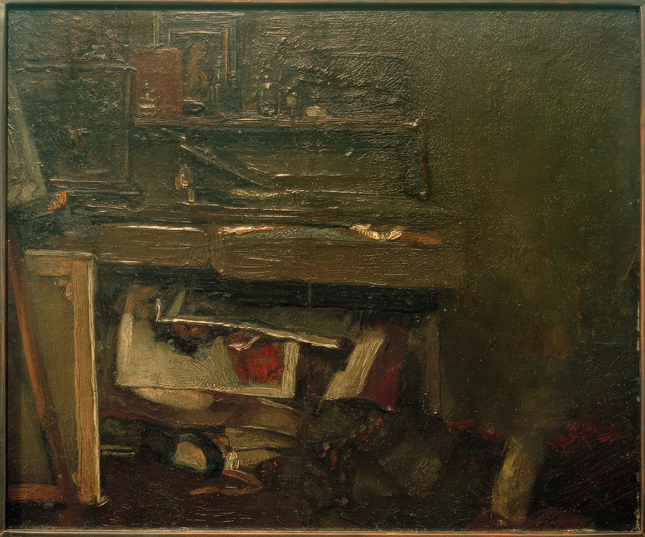 Atelierwinkel - Atelierecke de Max Liebermann