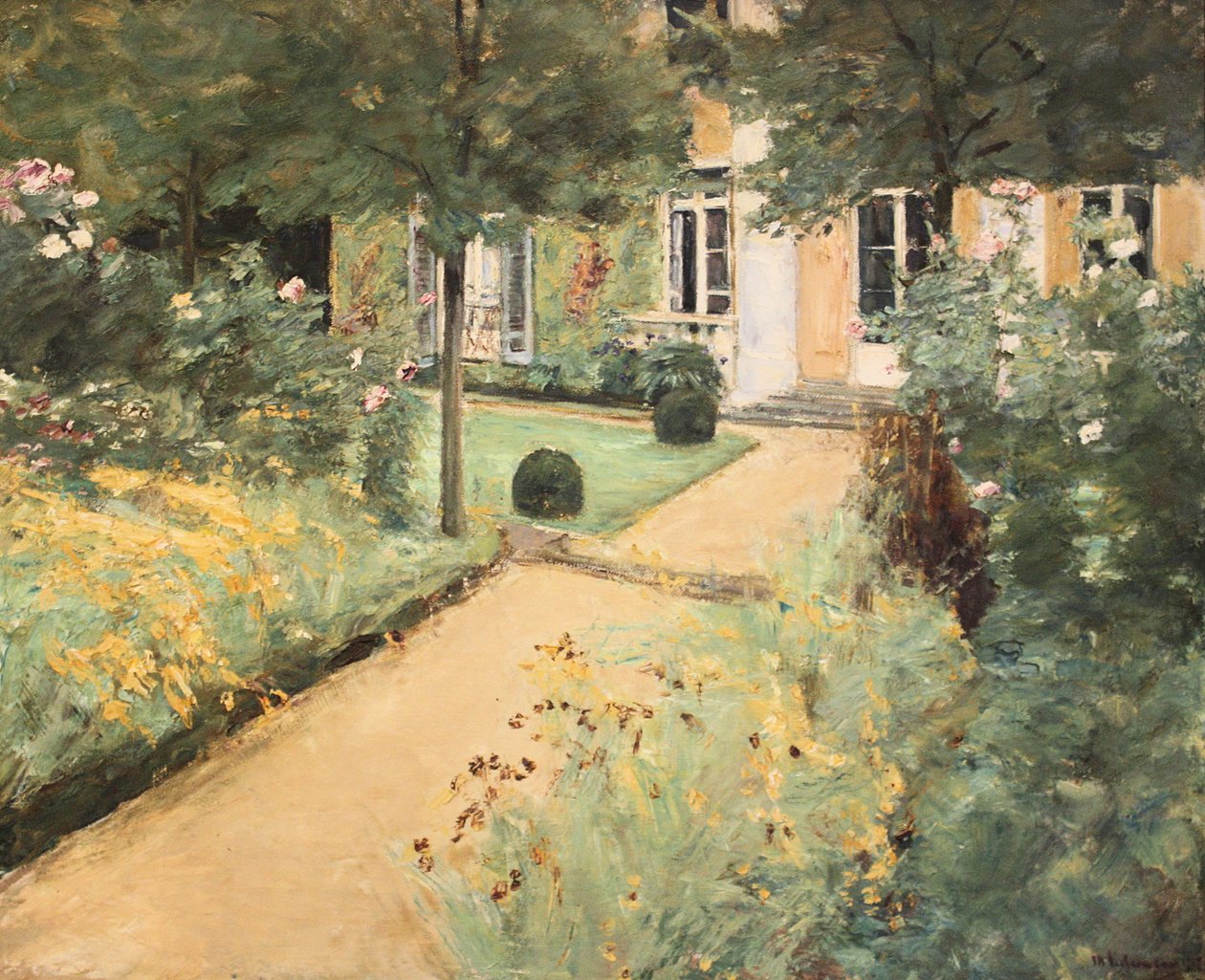 Berlim-Wannsee, Max Liebermann, horta na villa de Max Liebermann