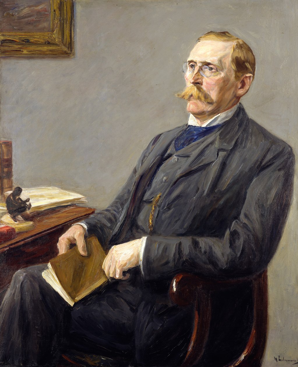 Retrato do Dr. Wilhelm von Bode de Max Liebermann