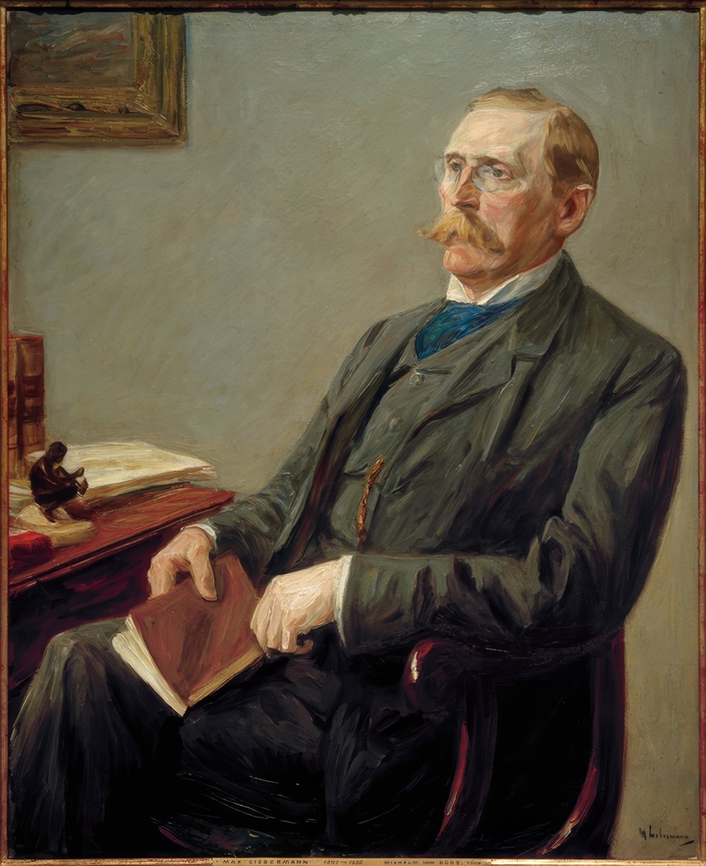 Diretor Geral de Retratos Wihelm Bode de Max Liebermann