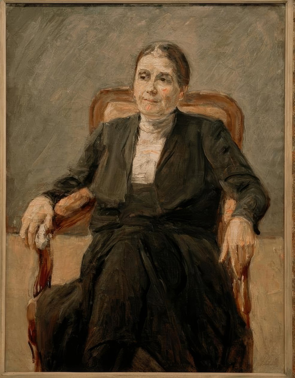 Retrato Martha Liebermann de Max Liebermann