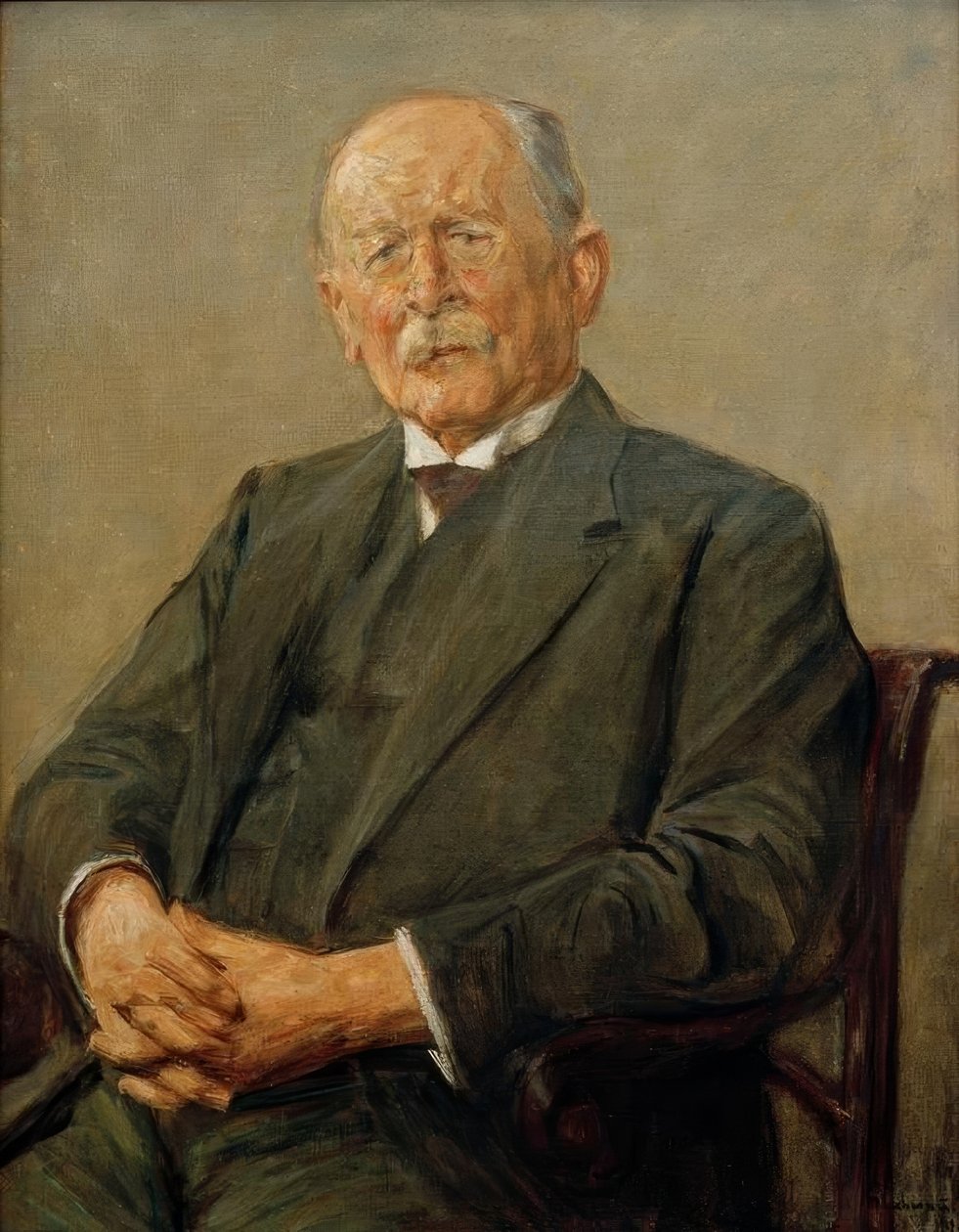 Retrato do Diretor Geral Gerstenberg de Max Liebermann