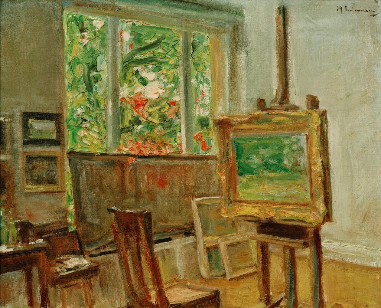 O estúdio em Wannsee de Max Liebermann