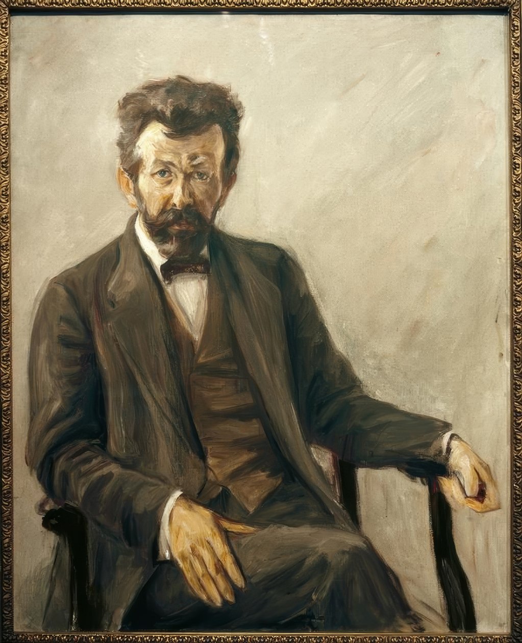 O poeta Richard Dehmel de Max Liebermann