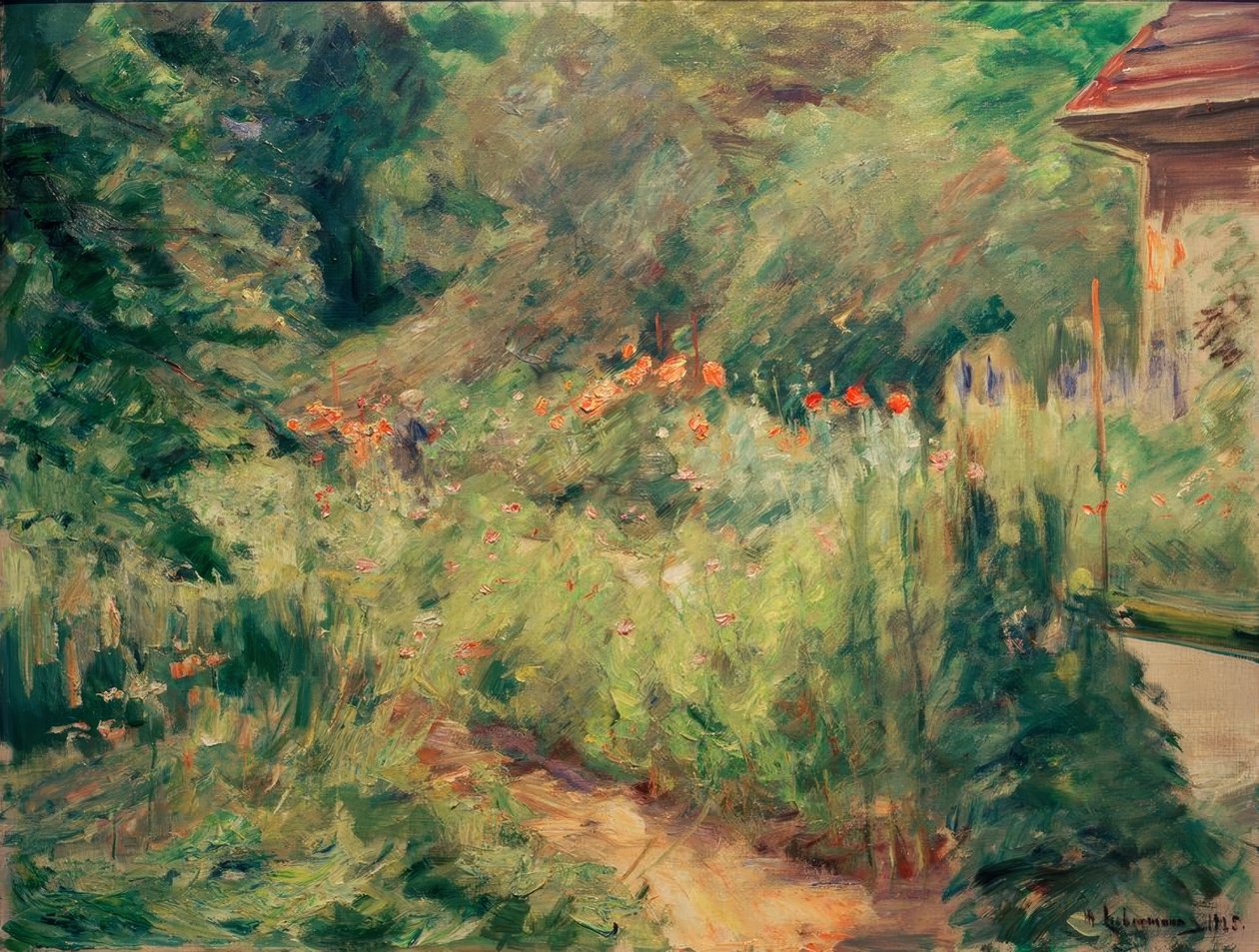 A horta em Wannsee a noroeste de Max Liebermann
