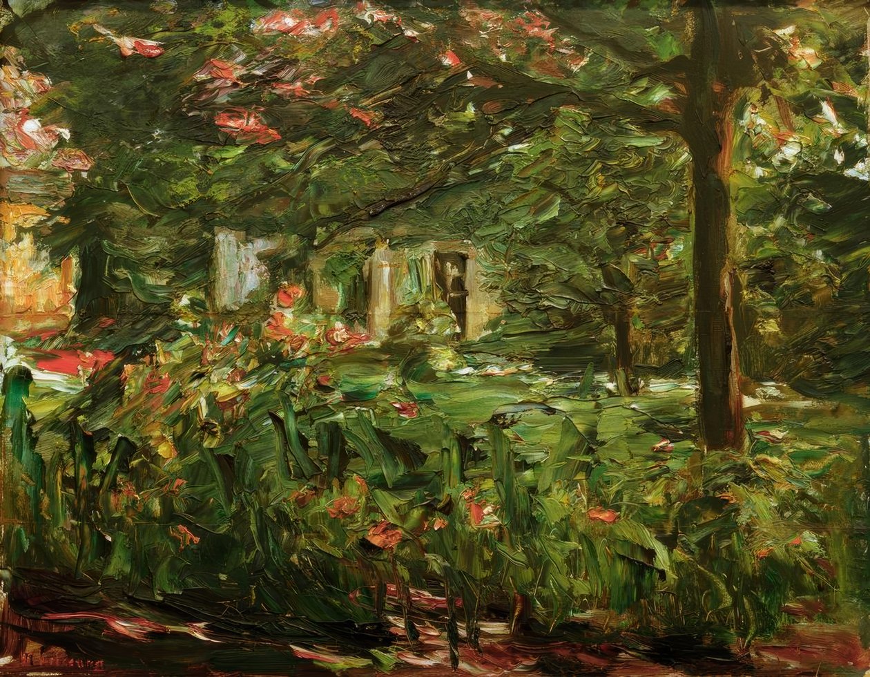 A horta a leste de Max Liebermann
