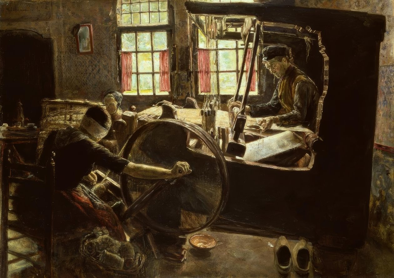O tecelão de Max Liebermann