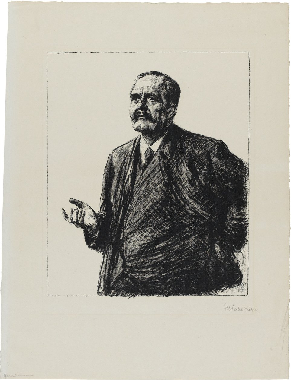 Friedrich Naumann (1860-1919) de Max Liebermann