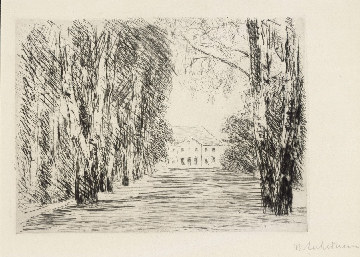 Casa junto ao Wannsee de Max Liebermann