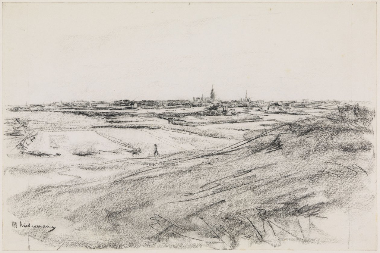 Paisagem holandesa de Max Liebermann