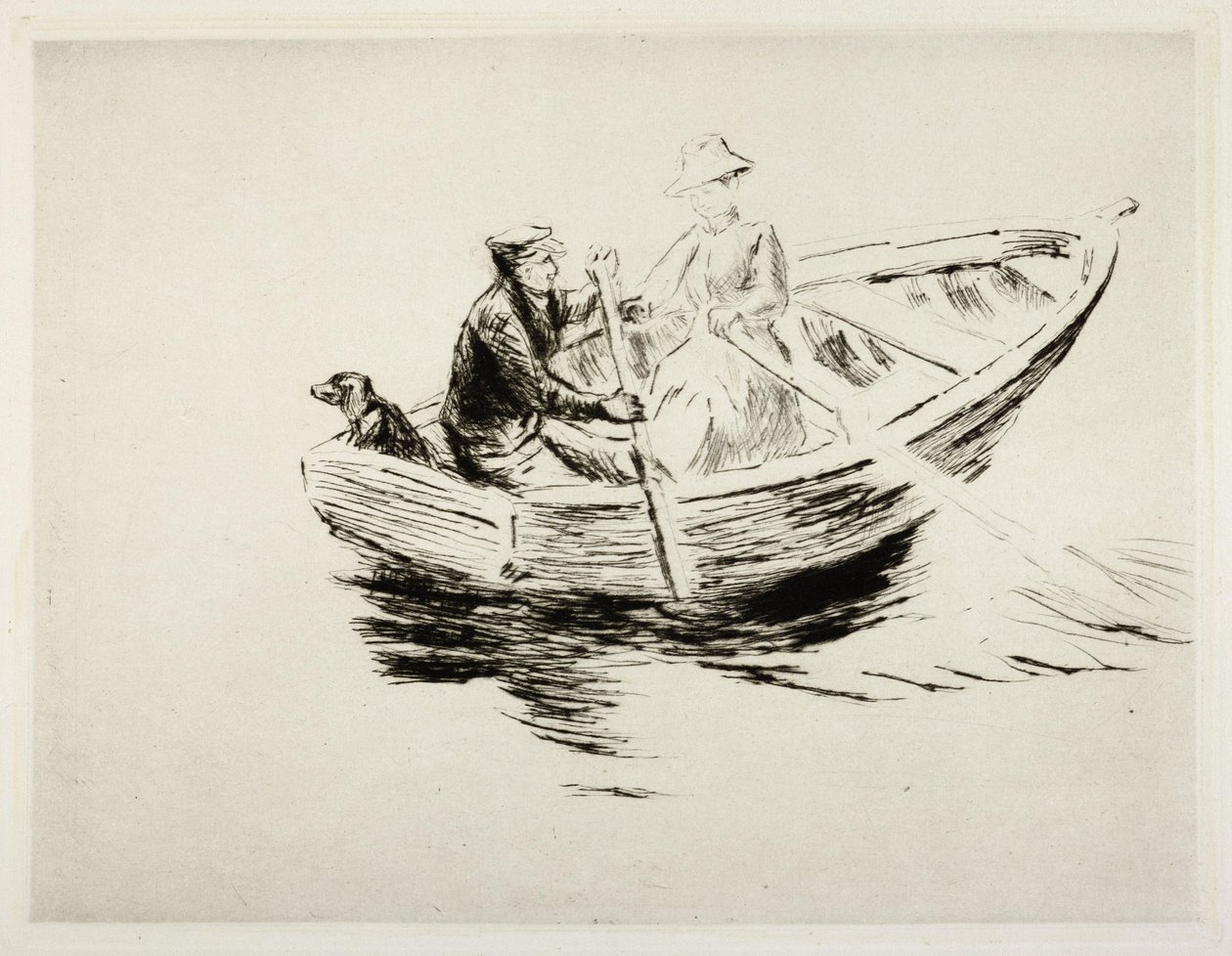 No barco de Max Liebermann