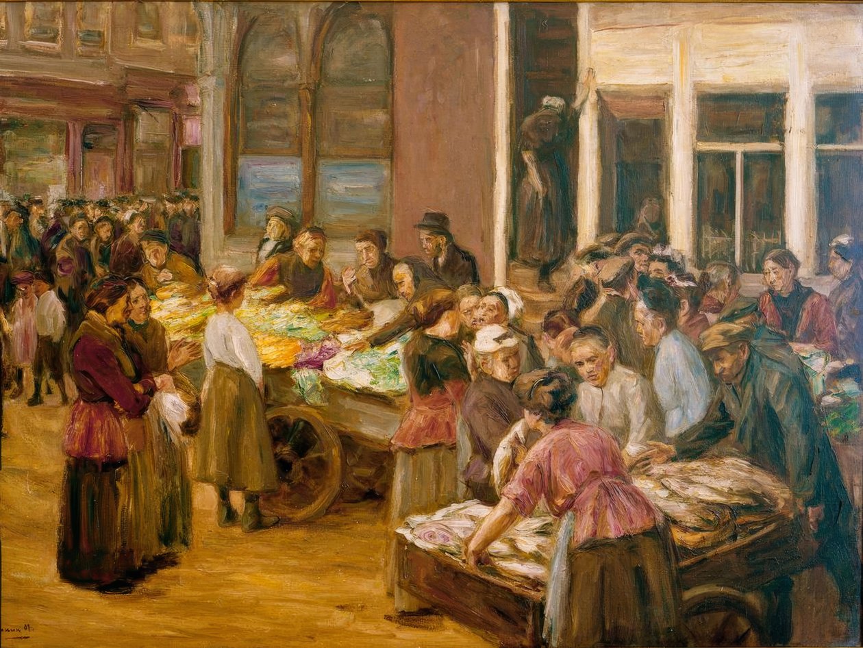 Judengasse em Amsterdã de Max Liebermann