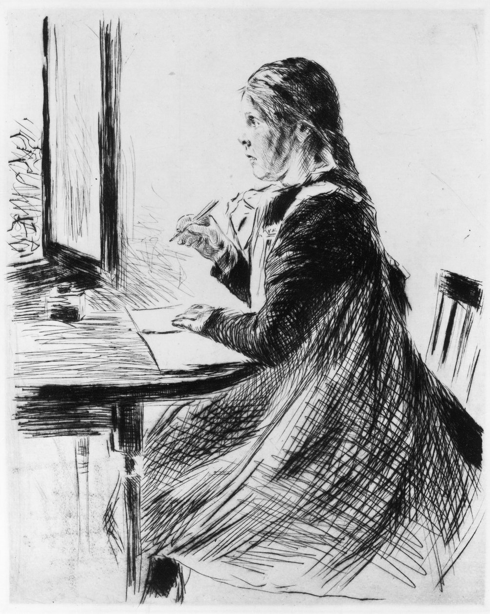 Retrato de criança de Max Liebermann