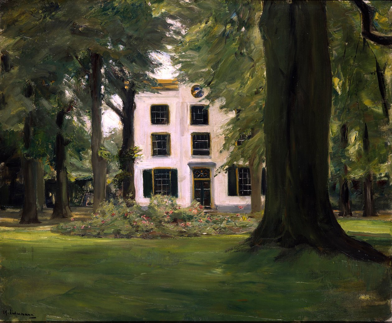 Casa de campo em Hilversum de Max Liebermann