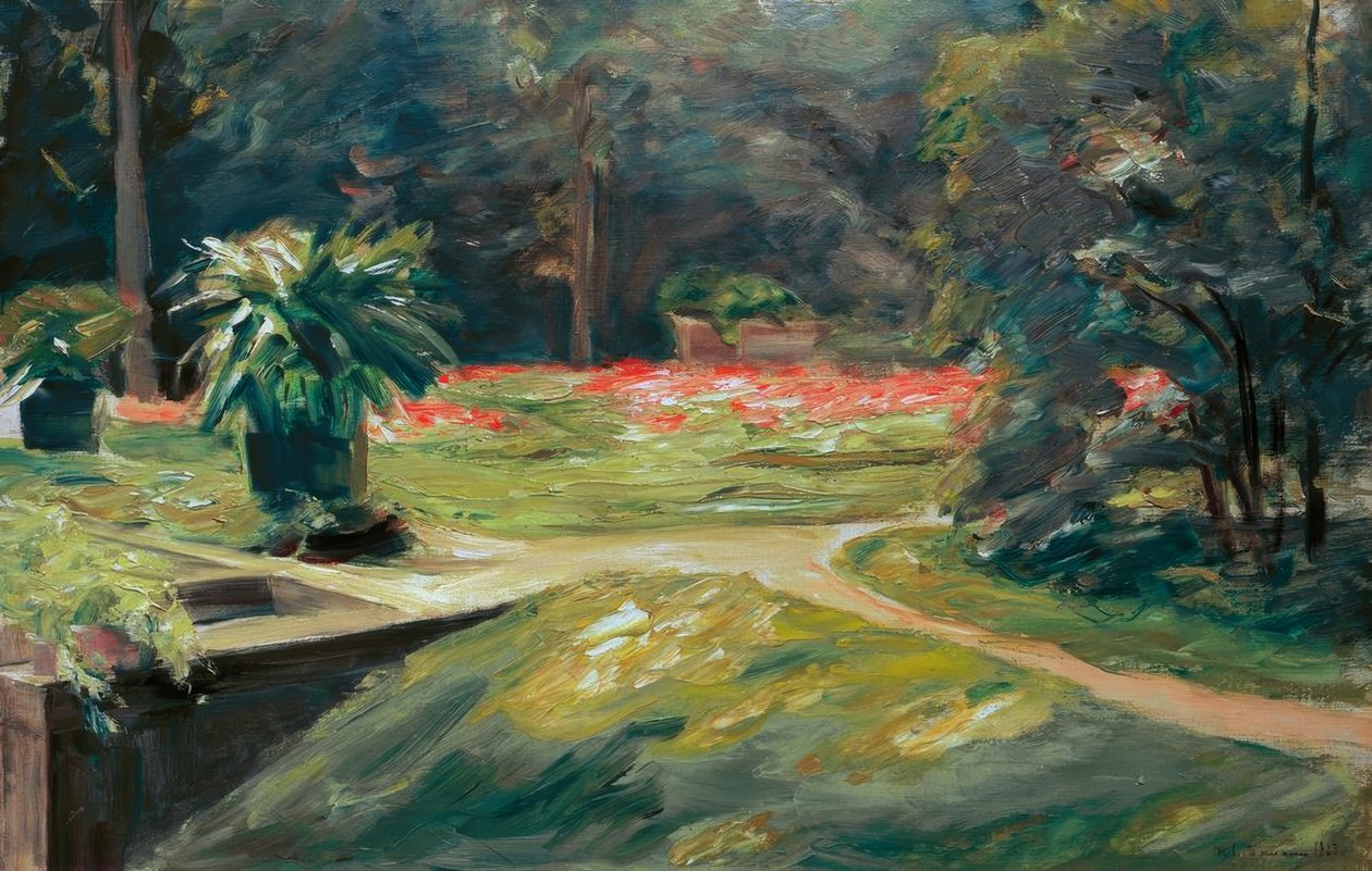M.Liebermann, Wannseegarten Blumenterr. de Max Liebermann