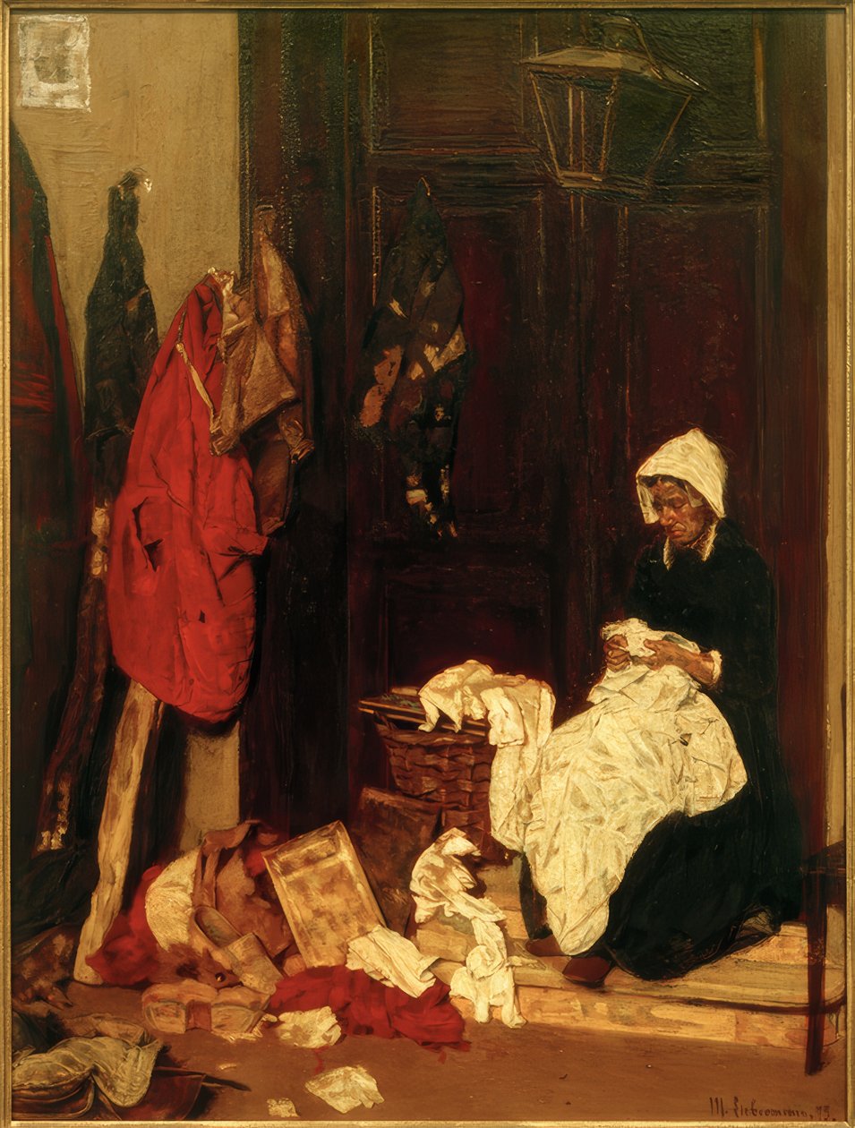 Näherin de Max Liebermann