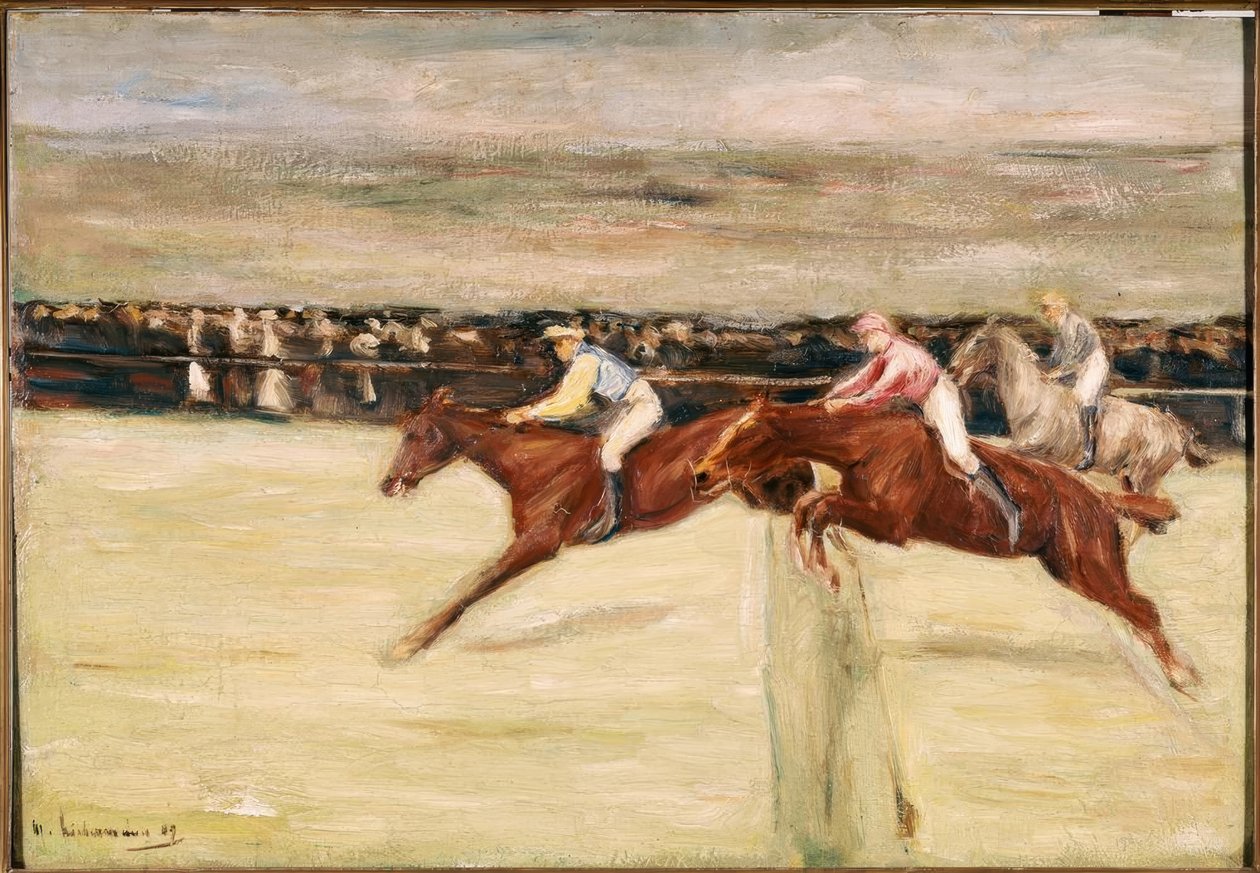 Corridas de cavalos nas Cascatas de Max Liebermann