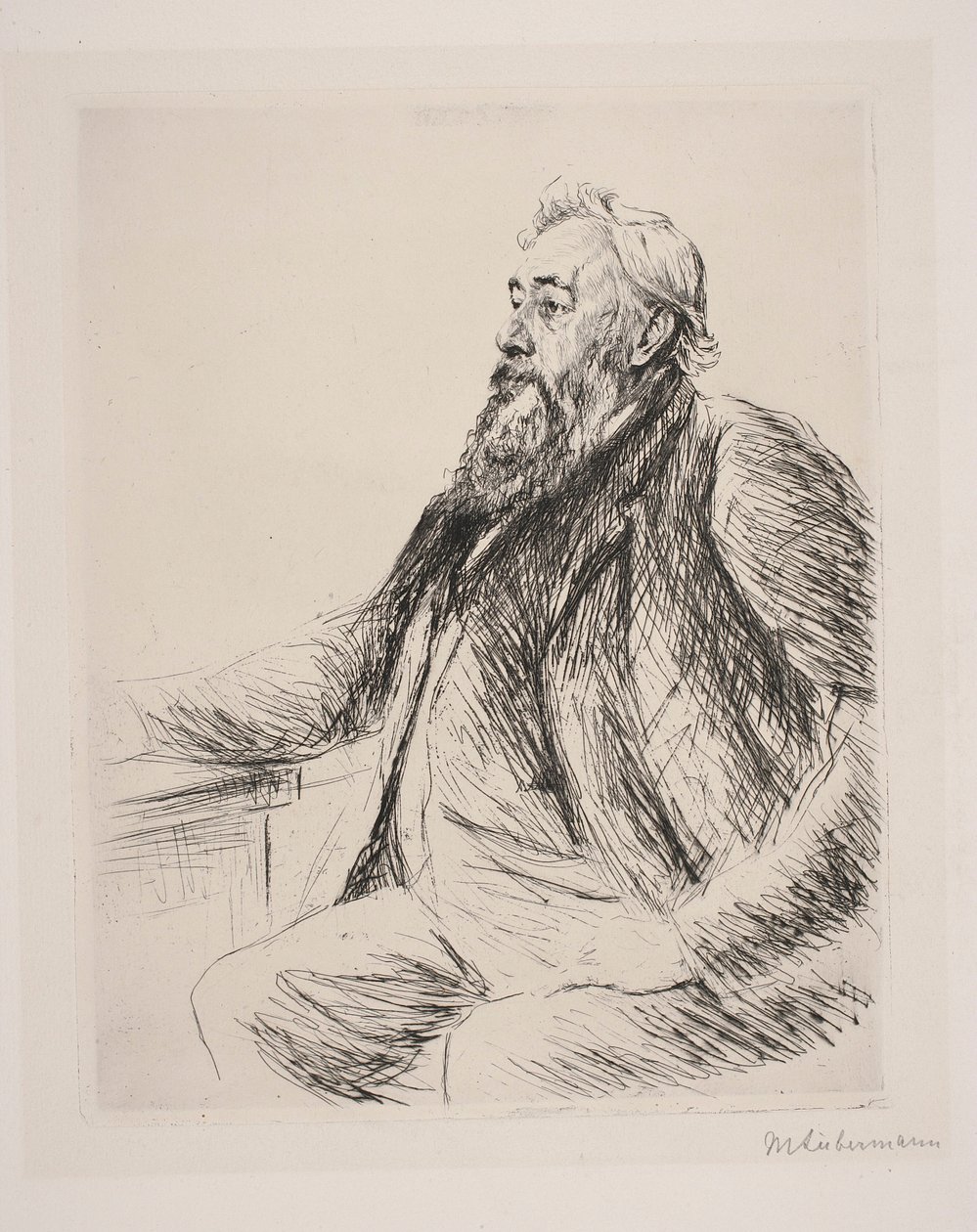 Retrato de Brinckmann de Max Liebermann